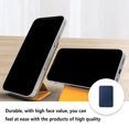 thumbnail image 2 of AMERTEER Attachable Phone Card Holder Table Cellphone Stand Smartphone Case Portable Travel Back Cover Storage Organizer Bracket Brown, 2 of 10