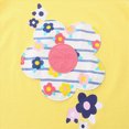 thumbnail image 3 of Toddler Girls Clothes 18M 24M 2T 3T 4T Summer Outfits Baby Kids Short Sleeve Cartoon Letter Hello Spring Sweetie Print T-Shirt Tops Printed Shorts Sets, 3 of 6