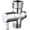 Metal Cap, variant on Bidet T Adapter with Shut-Off Valve, Brass Tee Connector with Reinforced Plastic Outlet, 3-Way 7/8" x 7/8" x 1/2" or 3/8", Leak-Free Toilet Bidet Attachment Adapter