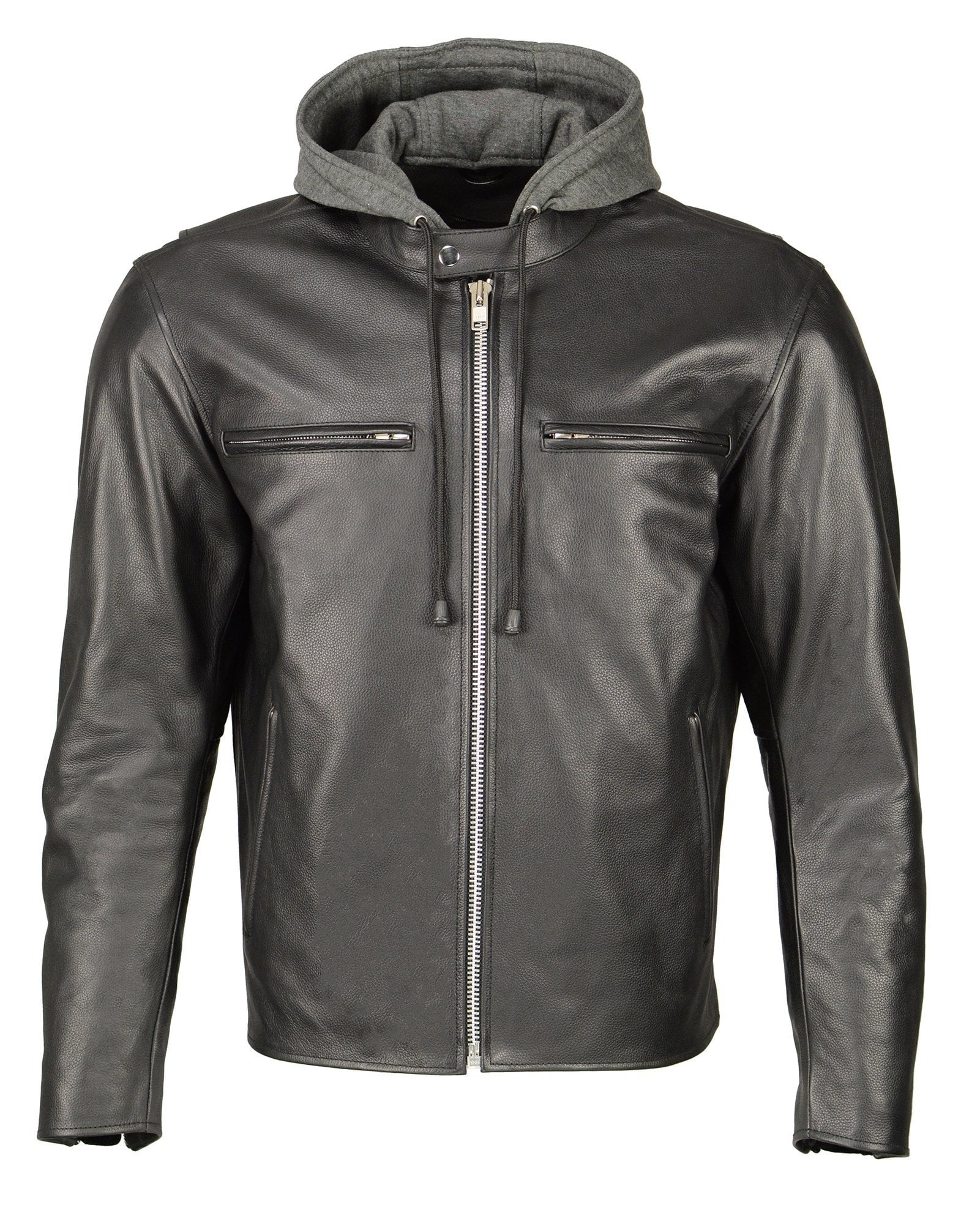 M-BOSS Motorcycle Apparel M Boss Apparel BOS11502 Mens Black Armored ...