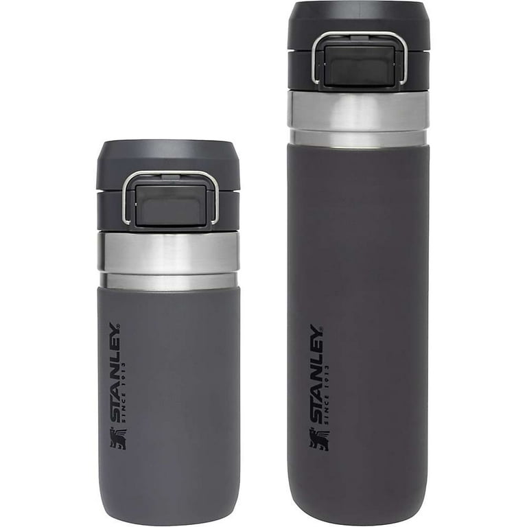 Stanley 10-09149-104 Insulated Water Bottle The Quick Flip Go 24 oz  Double-wall Lapis BPA Free Lapis