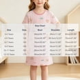 thumbnail image 3 of ATOGUTA Girl Short Sleeve Dress Short Sleeve Crewneck A-Line Fall Casual T-Shirt Dresses, Size 3T-13, 3 of 7