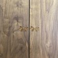 thumbnail image 3 of 1pc Brass Handle Practical Bowknot Shaped Cabinet Pull Handle for Home (Golden), 3 of 3
