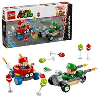 LEGO Super Mario: Mario Kart Baby Mario vs. Baby Luigi - Collectible Toy Building Set for Kids, Boys and Girls, Ages 8  - Nintendo Mario Kart Toy for Fans - Gift Idea for Birthdays - 72034