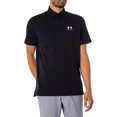 thumbnail image 2 of Under Armour Icon Loose Polo Shirt, Black, 2 of 6