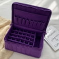 thumbnail image 3 of Essential Oil Case 38 Bottles 5ML10ML15ML Perfume Oil Essential Oil Box Travel Portable Carrying Holder Nail Polish Storage Bag, 3 of 6