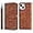 Brown, variant on Compatible with iPhone 15 Wallet Case Women Leather Flip with Wrist Strap Kickstand Magnetic with Card Holder Adjustable Stand Protective Case for iPhone 15 6.1 inch Life Tree Red