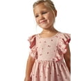 thumbnail image 4 of Modern Moments Toddler Girl Ruffle Sleeve Dress with RicRac Trim, Sizes 12M-5T, 4 of 14