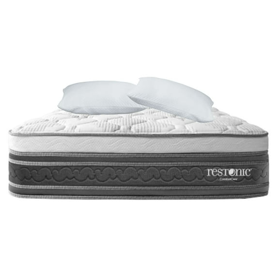 Colchon Matrimonial Restonic Confort Ortopédico Anti-Estrés + 2 almohadas