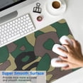 thumbnail image 4 of Green Military Camouflage &nbsp;pad Mousewaterproof,rubber+multispandexwashable the Camouflage Seriesgaming Mouse PadDesk Pad for Office Home Game 31.5x15.7inches, 4 of 7