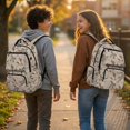 thumbnail image 2 of HUIACONG Duck Camo Bow School Backpack for Boys Girls Ages 6-18 Water Resistant Multi Pocket Padded Adjustable Straps Large Capacity Bookbag for Elementary Middle High School Daily Use, 2 of 7