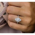 thumbnail image 4 of 2.00 Cts Marquise Moissanite Diamond Engagement Ring / 18k White Gold Plated Anniversary Ring/ Wedding Ring / Dainty Ring / Promise Ring, 4 of 4