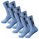 thumbnail image 1 of Calcetines para fútbol SpotSkyblue 4Pares Celeste 6-12.5US TapeDesign Calcetines Tubo Medio Algodón., 1 of 1