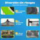 thumbnail image 5 of Trampolín para Niños 10 Ft ( 305 cm)  YEI Verde, Estructura de Acero Reforzado con Red de Seguridad, 5 of 7