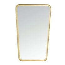 Safavieh Alta Asymmetrical Solid Mirror, Brushed Brass