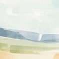 thumbnail image 3 of Caroline, Emma 20x20 Black Modern Framed Museum Art Print Titled - Pastel Slopes II, 3 of 5