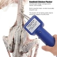 thumbnail image 5 of YAHHU Handheld Electric Chicken Plucker Poultry Feather Plucking Machine for Ducks Geese Turkeys Quails Food Processing 110-240V Multi-Speed Motor (12 inches / 30.5 cm, EU Plug), 5 of 9