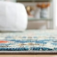 thumbnail image 5 of SAFAVIEH Madison Lanford Vintage Geometric Area Rug, Navy/Beige, 4' x 6', 5 of 9