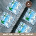 thumbnail image 6 of 3drose, Hi Hawaii Vacation Design with Flamingo Pattern Background., Set of 4 Ceramic Tile Coasters, 6 of 7