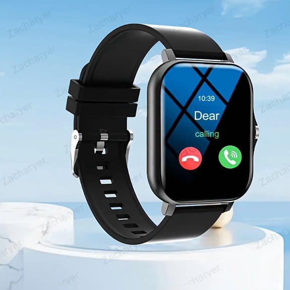 Smart Watch Full Touch Screen, Multi-function Exercise Fitness Tracker With Call Function, With Wireless Call And Health Monitoring, Message Alerts, Compatible With Android And IOS, Unisex
