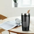 thumbnail image 6 of American Flag Tumbler, 20oz Stainless Steel Insulated Coffee Mug with Lid, Gifts for Men Women, USA Drinking Cup for Fathers Day, 6 of 6