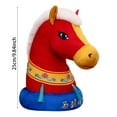 thumbnail image 4 of Realistic Equine Anatomy Horse Head Display Model Detailed Educational Collectors Enthusiast Decoration, 4 of 6