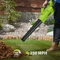 thumbnail image 4 of Wireless Electric Leaf Blower – 700CFM 250MPH, 20V Handheld, Battery & Charger Included, Lightweight, Quiet, Powerful, Outdoor Cleaning for Lawn, Garden, Black + PT2290U, 4 of 8