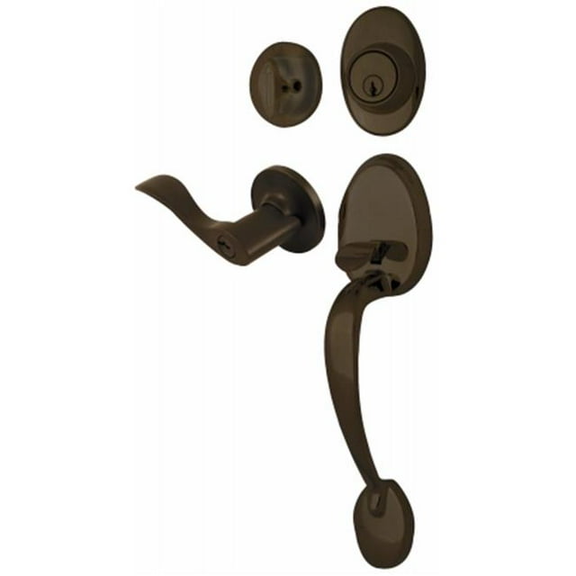 Ultra 42066 Oil Rubbed Bronze Lexington Series Handle Set