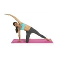 thumbnail image 3 of GoFit Non-Slip Yoga Mat (Pink) - Mat with Yoga Posture Wall Chart, GF-YOGA-PK, 3 of 6