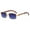 Blue, variant on Men's Retro 90'S Style Hip Hop Sunglasses Black