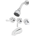 thumbnail image 1 of Homewerks 179914 Non-Pressure Balancing Shower Faucet- Chrome, 1 of 1