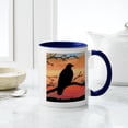 thumbnail image 6 of CafePress - Bird 46 Crow Raven Mugs - 11 oz Ceramic Mug - Novelty Coffee Tea Cup, 6 of 6