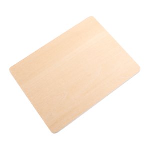 ORDDIART Khaki Wood Kitchen Pretend Play Toys 15.7X4.7Inch 1 Piece For Childrens Playtime