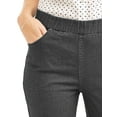 thumbnail image 4 of RealSize Women's 4 Pocket Stretch Pull On Bootcut Jeans, Sizes S-XXL, Available in Petite, 4 of 9