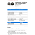 thumbnail image 2 of Front Brake Pad Set - Compatible with 2005 - 2010 Jeep Grand Cherokee 2006 2007 2008 2009, 2 of 2