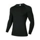 thumbnail image 2 of pstuiky camisa de manga larga para hombre, Camiseta deportiva de manga larga con cuello redondo, aislamiento y alta elasticidad para hombre, color liso, para fitness tops de invierno para hombre s, 2 of 8