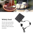 thumbnail image 3 of Kit de Bomba de Agua de Fuente Solar, Kit de Bomba de Agua Solar de 50 W Salida de Agua Grande Para Tanques de Pescado para Estances Pequeños, 3 of 7