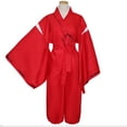 thumbnail image 1 of Inuyasha Ropa De Anime Bidimensional Miko Bellflower cos Kimono Japonés cosplay Disfraz, 1 of 4
