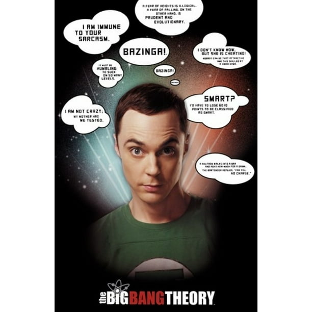 Big Bang Theory - Sheldon Cooper Quotes Poster Print - Item # VARTIARP5626 Big Bang Theory - Sheldon Cooper Quotes Poster Print - Item # VARTIARP5626