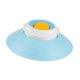 thumbnail image 4 of Juguete rompecabezas para perros, dispensador de golosinas, juguetes de enriquecimiento, bandeja de golosinas con succión Azul amarillo, 4 of 9