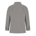 thumbnail image 3 of yillto Men Dress Shirts Collar Button down Causal Business Long Sleeve Shirt Blouse S-XXXL, 3 of 6