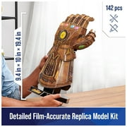 4D Build, Marvel Infinity Gauntlet 3D Puzzle Model Kit with Stand