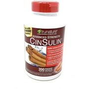 trunature Advanced Strength CinSulin 500mg., 200 Vegetarian Capsules