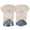 Beige, variant on Womens Graphic T-shirts Short Sleeve Crewneck Initial Letter Print Tee Summer Casual Tops Beige L
