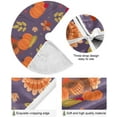 thumbnail image 2 of GZHJMY Thanksgiving Christmas Tree Skirt Thanksgiving Tree Skirt for Holiday Party Home Christmas Day Ornaments 48", 2 of 6