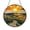 Acrylic 3.5 Inch, variant on Farm Landscape Stained Glass Window Panel – Decorative Window Accent