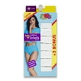 thumbnail image 4 of Fruit of the Loom Women's 6+3 Bonus Pack Solid White Brief Panties, 4 of 6