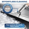 thumbnail image 4 of DSV Standard Uneven Surface Floor Squeegee 30’’, Double Foam Blade Garage Squeegee, Taper Pole Connection - Handle Sold Separately for Tiles, Concrete and Asphalt, 4 of 6