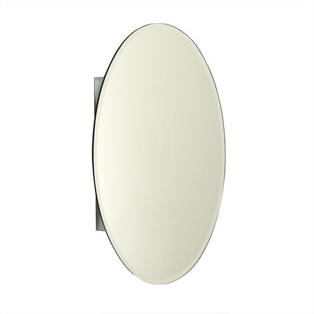 Designer Series Frameless Oval Medicine Cabinet