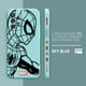thumbnail image 3 of Case For Samsung Galaxy A91 A73 A72 A71 A53 A52 A51 A42 AO3S 4G 5G Simple Liquid silicone Case Marvel Line Iron Man Spiderman, 3 of 5